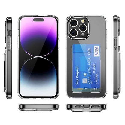 Coque Transparente avec porte carte pour iPhone 14 Pro - ABYTONPHONE