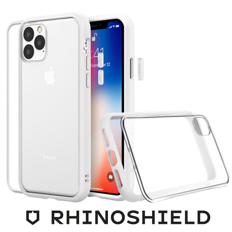 COQUE MODULAIRE MOD NX BLANCHE POUR APPLE IPHONE 15 PRO - RHINOSHIELD - ABYTONPHONE