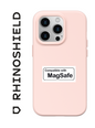 COQUE SOLIDSUIT ROSE CLASSIC COMPATIBLE MAGSAFE POUR APPLE IPHONE 15 PLUS - RHINOSHIELD - ABYTONPHONE